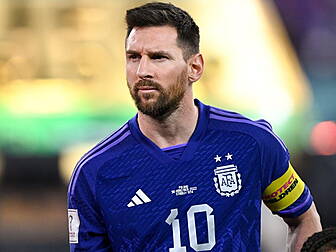 Messi should be playing in a #...